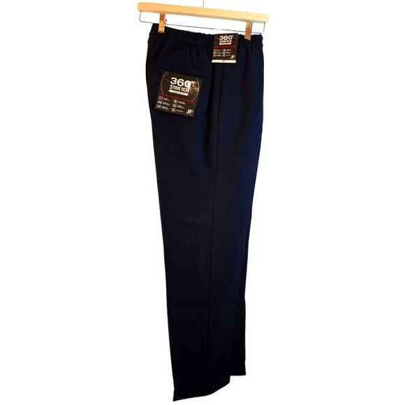 JF j ferrar 360 Stretch Washable Tuxedo Pants with a Causal Drawstring Waist NEW - Picture 1 of 12